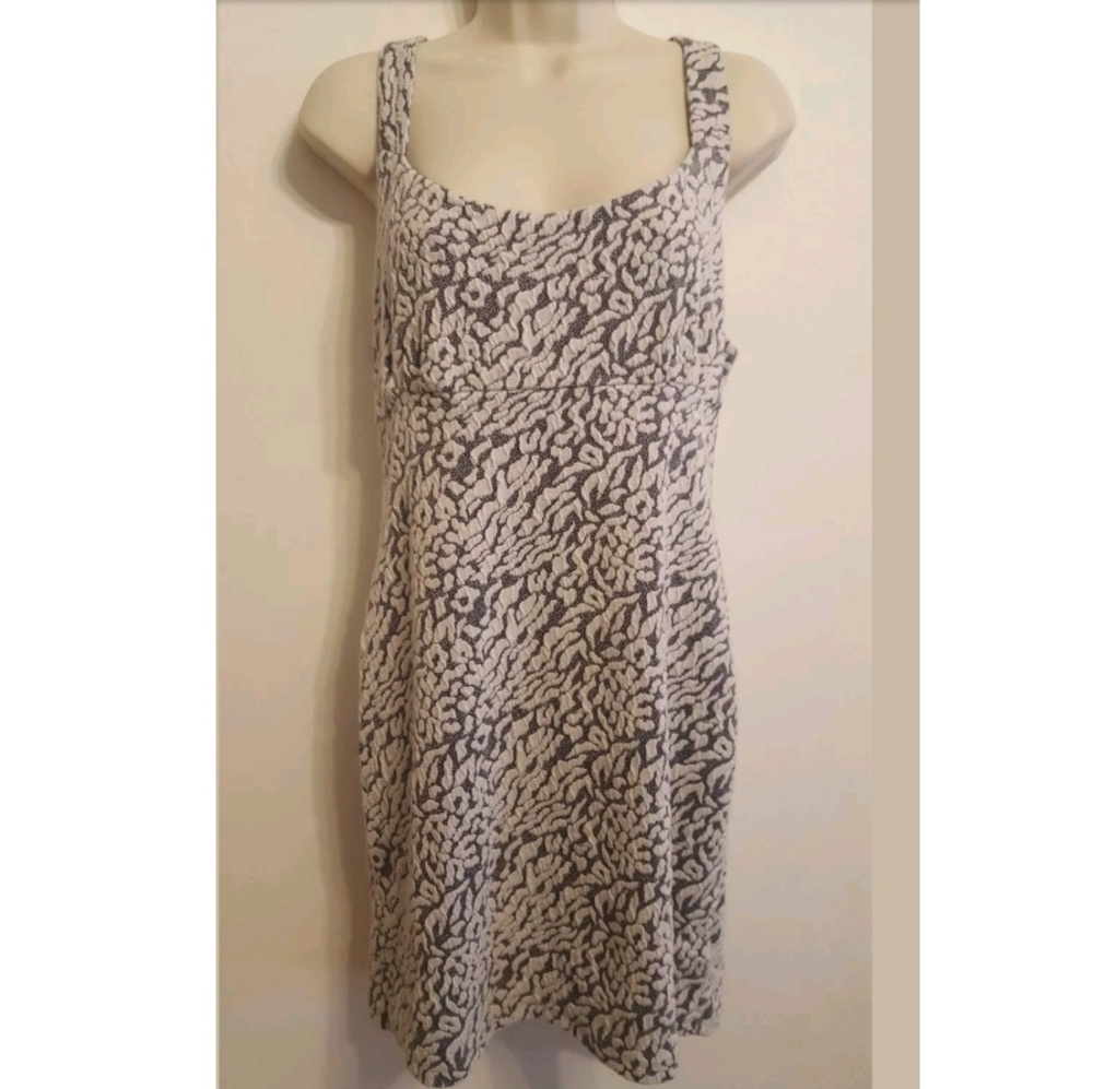 Free People Textured Leopard RacerBack Tank Dress